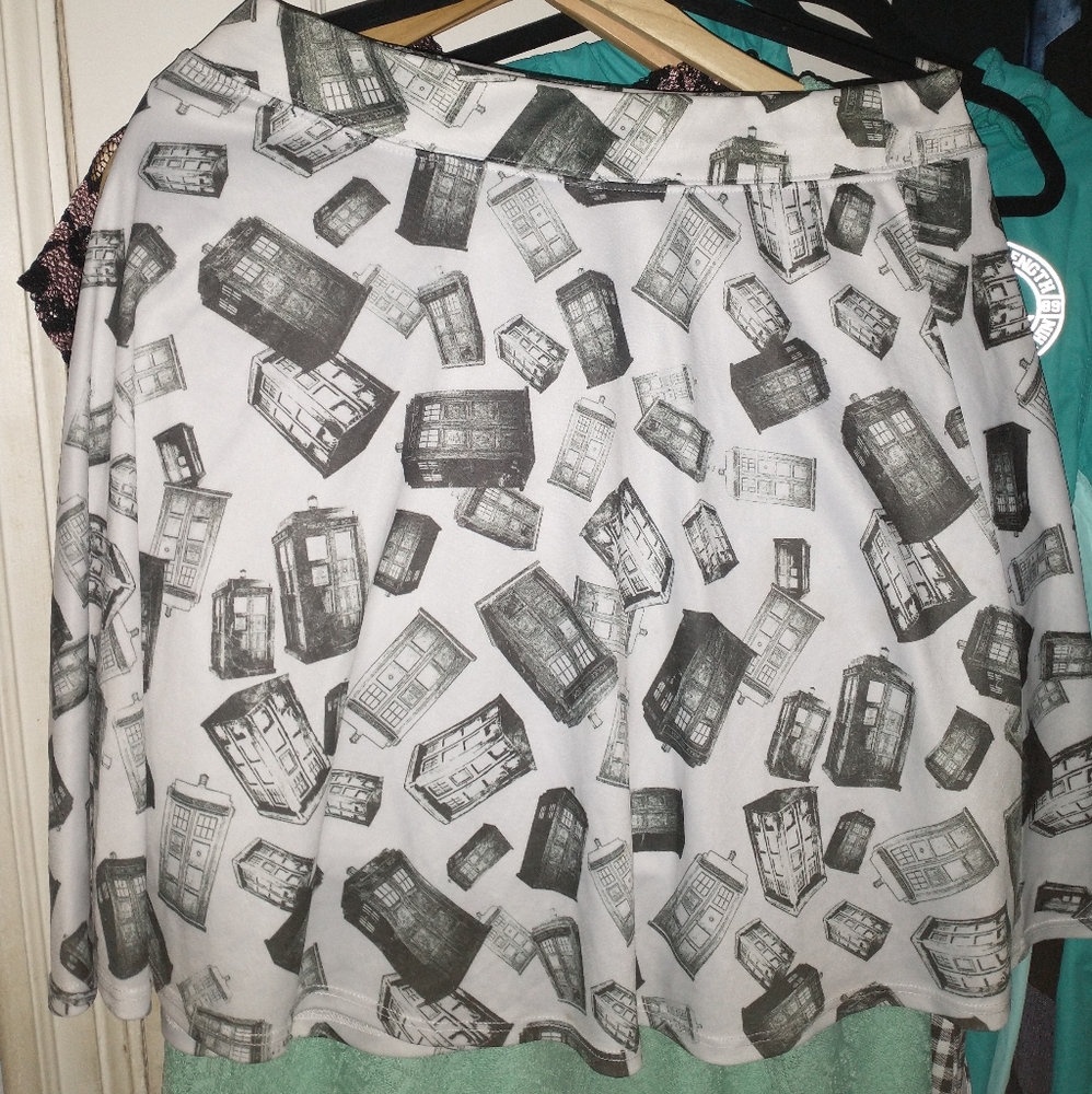 Doctor Who TARDIS skirt